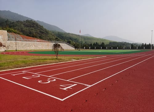 池州石臺小河中學(xué)運動場